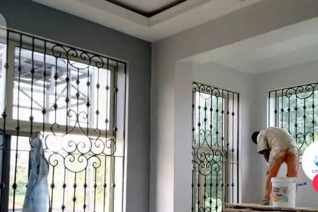 villa painting